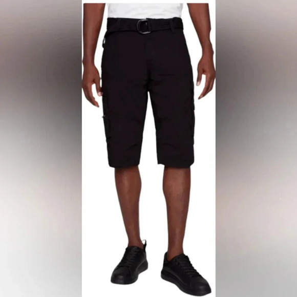 Projek Raw NWT  Navy Cargo Shorts Size 32 - Picture 2 of 9